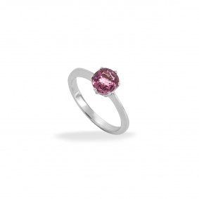 White Gold Pink Spinel Ring 1.20ct White Gold Pink Spinel Ring 1.20ct